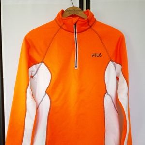 Fila athletic 1/4 zip long sleeve